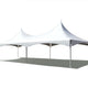 20' x 30' Premium Twin Tube High Peak Frame Party Tent - White