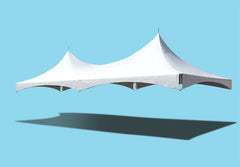 20' x 30' High Peak Frame Top Only - White