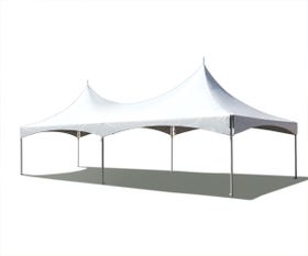 20' x 30' Premium High Peak Frame Party Tent - White