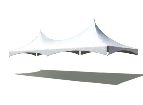 20' x 30' High Peak Frame Top Only - White