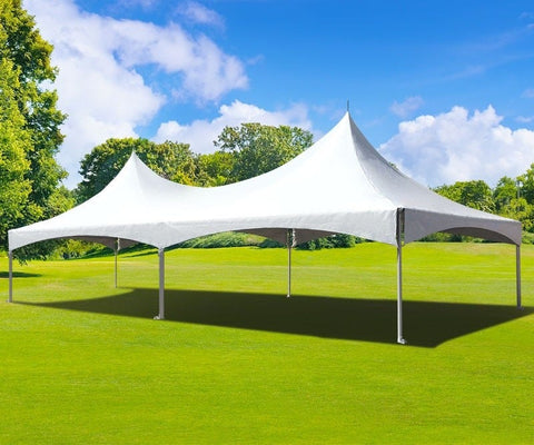 20' x 40' Premium High Peak Frame Party Tent - White