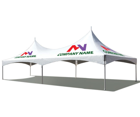 20' x 40' Premium High Peak Frame Party Tent - Custom