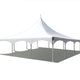 10' x 10' White High Peak Frame Party Tent by Party Tents