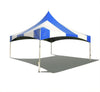 Image of 20' x 20' Premium High Peak Frame Party Tent - Blue Striped