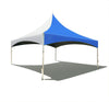 Image of 20' x 20' Premium High Peak Frame Party Tent - Blue Solid