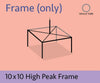 Image of 10' x 10' High Peak Canopy Tent Frame Only
