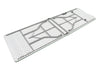 Image of 96" Rectangle Plastic Fold-in-Half Banquet Table