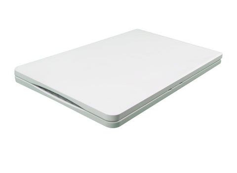 96" Rectangle Plastic Fold-in-Half Banquet Table
