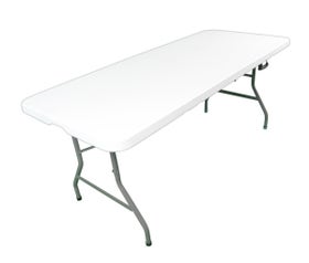 72" Rectangle Plastic Fold-in-Half Banquet Table