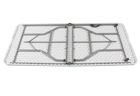 72" Rectangle Plastic Fold-in-Half Banquet Table