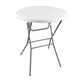 32" Round Plastic Cocktail Bistro Table