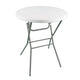 32" Round Plastic Cocktail Bistro Table