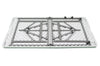 Image of 48" Rectangle Plastic Fold-in-Half Banquet Table
