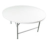 Image of 60" Round Plastic Fold-in-Half Table