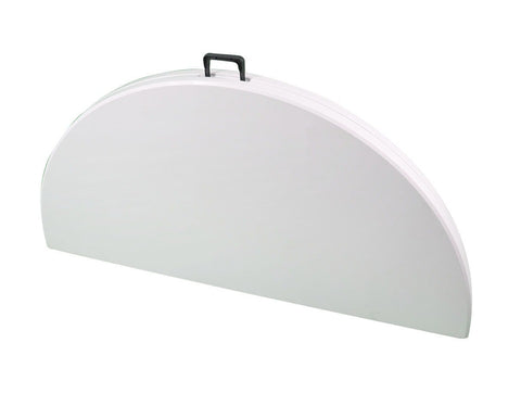 60" Round Plastic Fold-in-Half Table