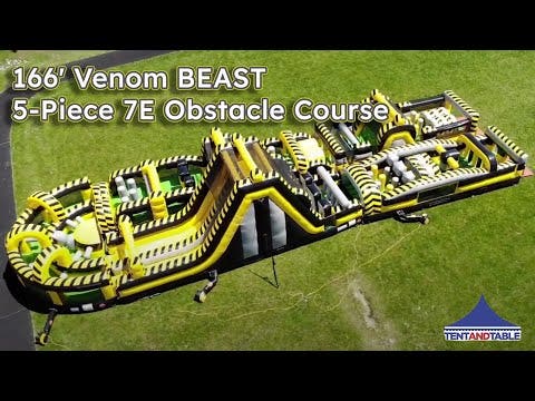 166' Venom BEAST 5-Piece 7E Obstacle Course Climb