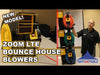 Image of Zoom LTE 1 HP Commercial Inflatable Bounce House Blower - Air Blower for Inflatables