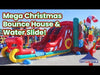 Image of Christmas, Double Water Slide Bounce House with Blower