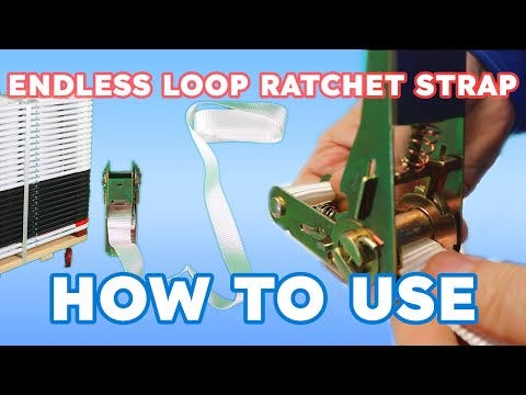 1'' x 15' Endless Loop Ratchet Strap