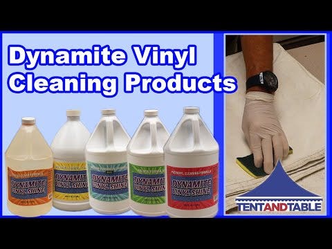Dynamite Vinyl Shine Citrus Clean Formula - Citrus Vinyl & Tent Cleaner (1 Gallon)