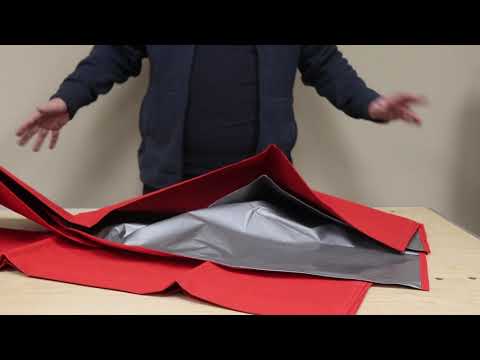 Moose Supply 5' x 7' Red Picnic Tarp