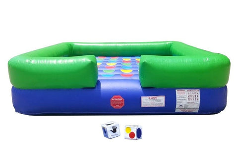 X-Treme Spin and Stretch Inflatable Interactive Game with Blower