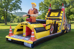 15'H Backyard Demolition Zone Obstacle Course by Happy Jump
