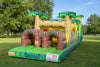 Image of Obstacle Course 3 PLUS (16ft Slide)-Tropical (Wet & Dry) - IG5123-16