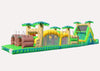 Image of Obstacle Course 3 PLUS (16ft Slide)-Tropical (Wet & Dry) - IG5123-16
