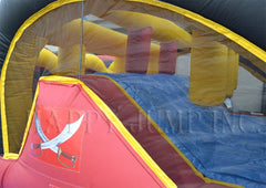 14'H 3 Lane Mega Thrill Pirate by Happy Jump