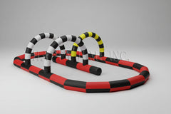 8'H Inflatable Race Track by Happy Jump