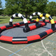 8'H Inflatable Race Track by Happy Jump