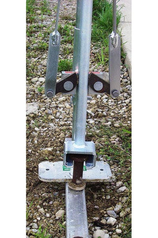 JackJaw Model 302 Commercial Tent Stake Puller with Stake Pulling Adapter - Tent Stake Extractor