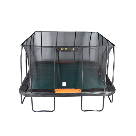 JumpKing 13' x 13' Square Trampoline - Outdoor/Indoor Recreational Trampoline - Large Trampoline and Great Gift for Kids, Adults, & Family Fun