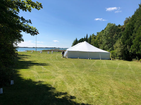 40x120 Pole Tent