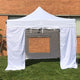 10' x 10' 50mm Speedy Tent Sidewall Kit, White