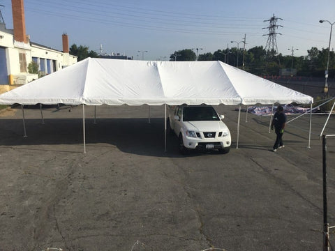 20' x 40' Premium West Coast Frame Party Tent - White