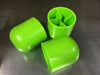Image of 2" Green Plastic Tent Stake Cap - 10 Pack