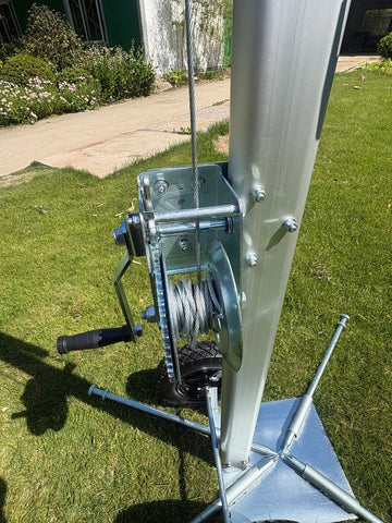 12' 2pc Frame Tent Jack on Wheels