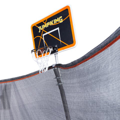 JumpKing 15'  Trampoline - Outdoor/Indoor Recreational Trampoline w/ Basketball Hoop, Enclosure Net - Large Trampoline and Holiday Gift for Kids, Adults, & Family Fun
