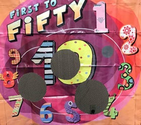 First to Fifty UltraLite Air Frame Game Panel