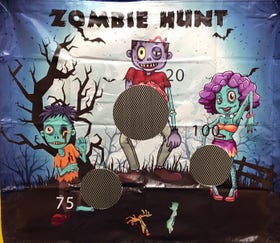 Zombie Hunt UltraLite Air Frame Game Panel
