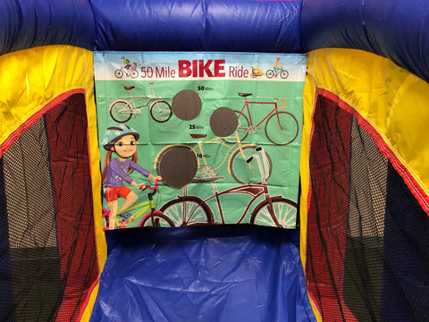50 Mile Bike Ride UltraLite Air Frame Game Panel