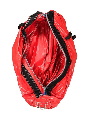 Red Wrecking Ball Cover with Handle