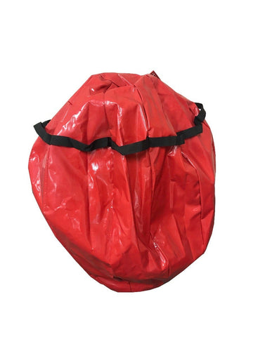 Red Wrecking Ball Cover with Handle