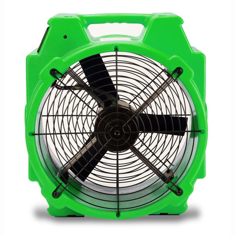 B-Air PB-25 1/4 HP High Velocity Polar Axial Air Mover Fan: Green