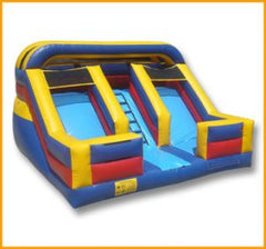 Inflatable 12′ Front Load Double Lane Slide S039