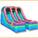 13'H Inflatable Double Lane Slide by Ultimate Jumpers