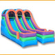 13'H Inflatable Double Lane Slide by Ultimate Jumpers