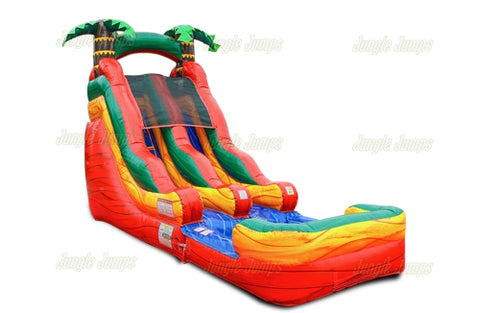 14  Fiery Tropical Water Slide
